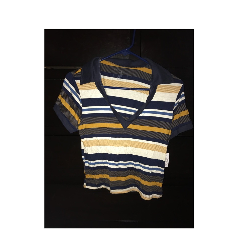 Free People Cropped Shirt